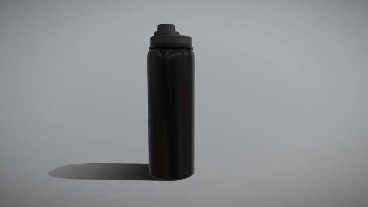 Thermosteel_ Bottle 3D Model