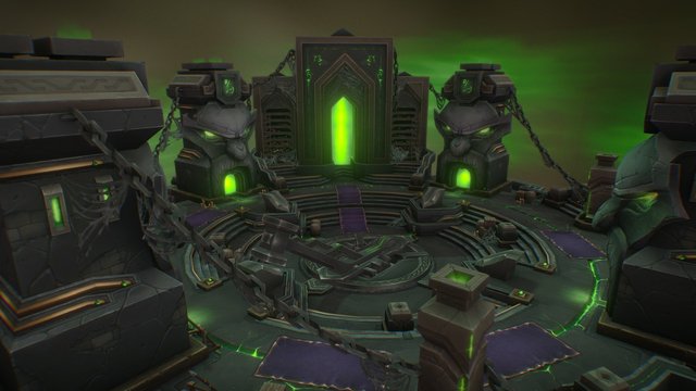 Wow Legion - Corrupted Dwarf Forge Final Entry 3D Model