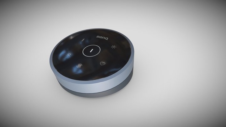 BenQ Screenbar Halo Remote 3D Model