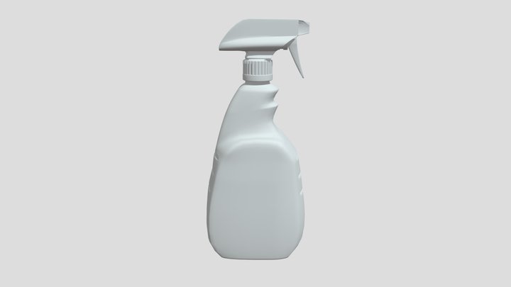 Spray Bottle Cleaner with Bleach (Great Value) 3D Model