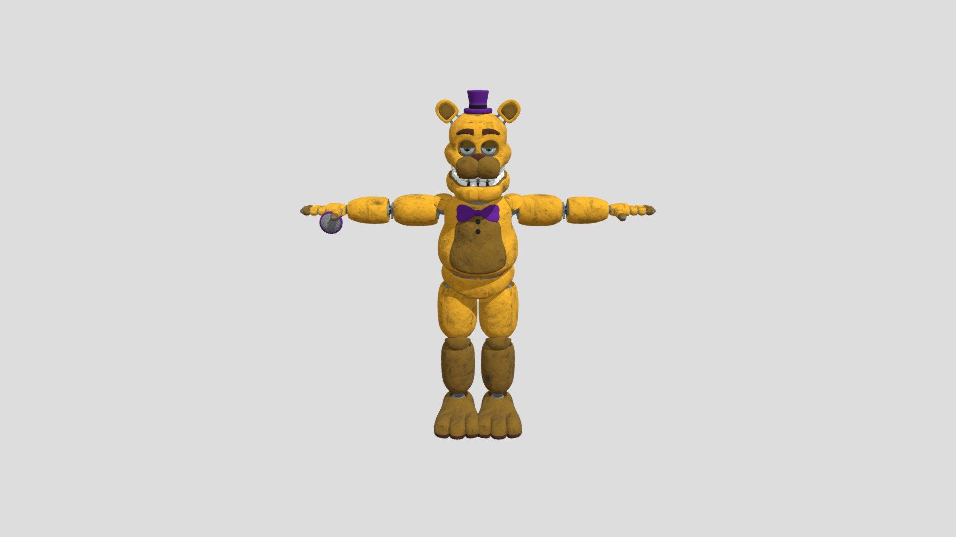 FNAF 2 Styled Fredbear mod for UCN 