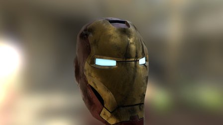 Ironman Low poly 3D Model