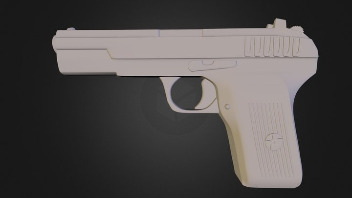 Pistol 3D Model