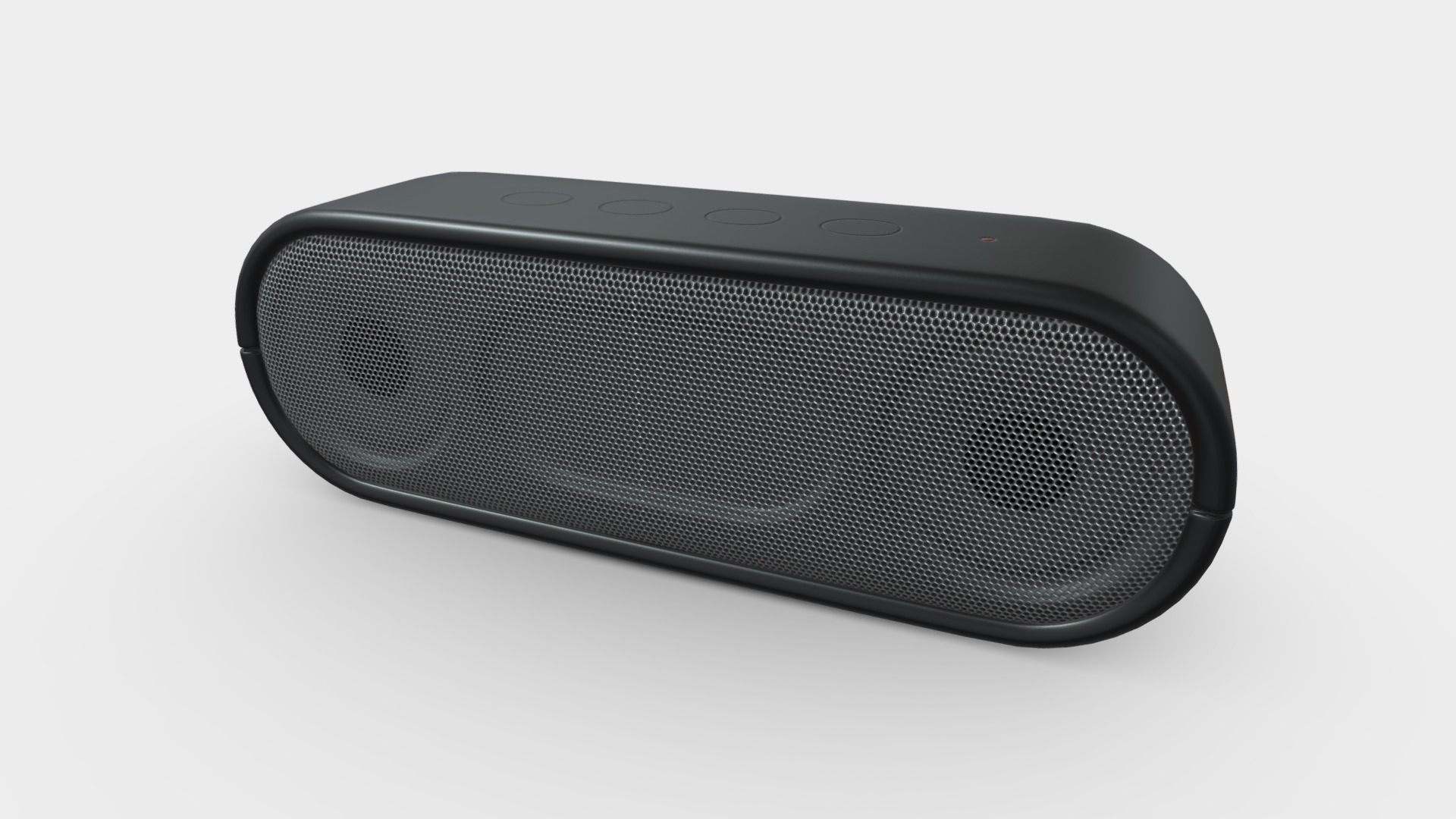 3D model Generic Branding Technology – Bluetooth Speaker - This is a 3D model of the Generic Branding Technology - Bluetooth Speaker. The 3D model is about a black cell phone.