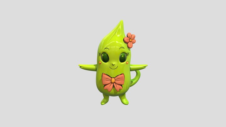 Ladyfinger Bindy 3D Model