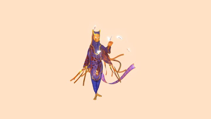 Fantasy_Jorney_clothes 3D Model