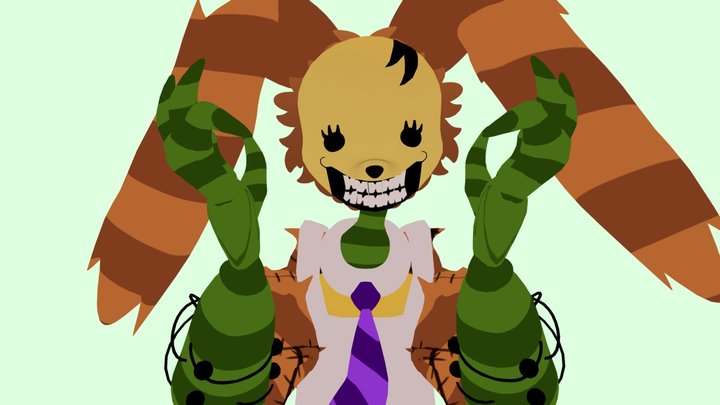 the pumpkin rabbit 3D Model