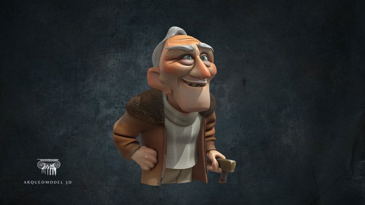 Charles F. Muntz - Explorer | 3D Printable