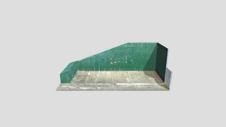 Old Frontón – Bakio, Basque Country 3D Model