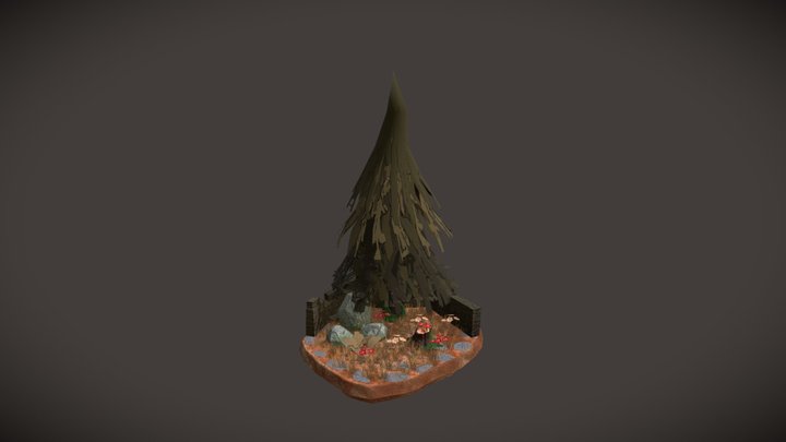 Autumn Diorama 3D Model