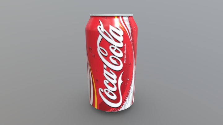 Coca Cola Can 3D Model