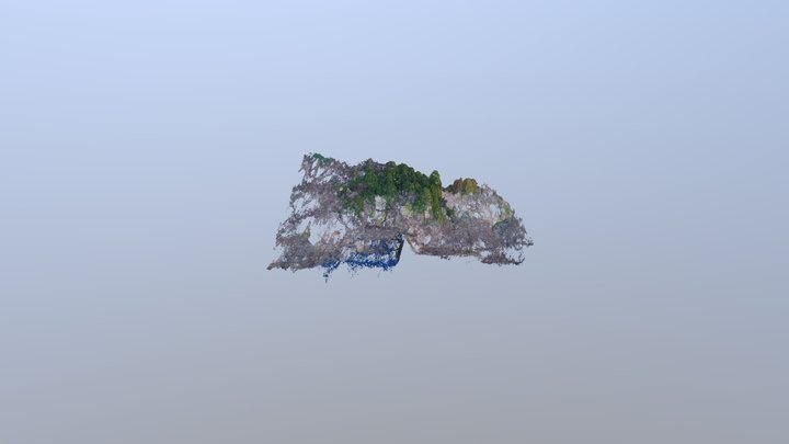 砂防えん堤 3D Model