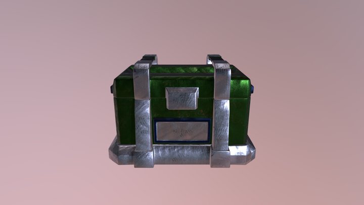 Caja suministros 3D Model