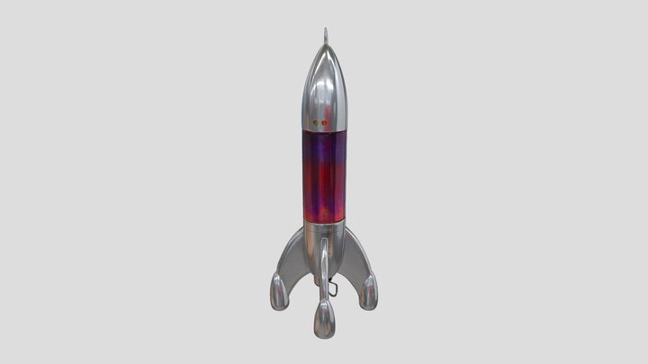 Rocket Lava Lamp