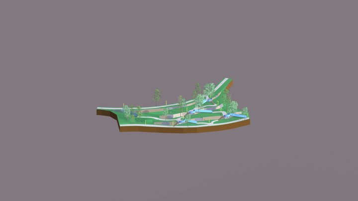 Slopes Of Strathmore 3D Model
