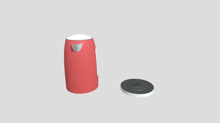 Hervidor V12 3D Model