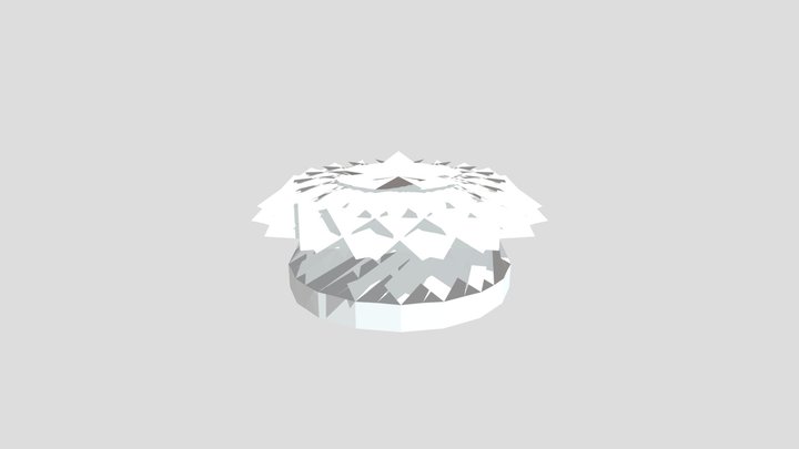 Goofy glitched hat 3D Model