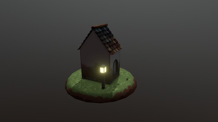 Casita_sketchfab 3D Model