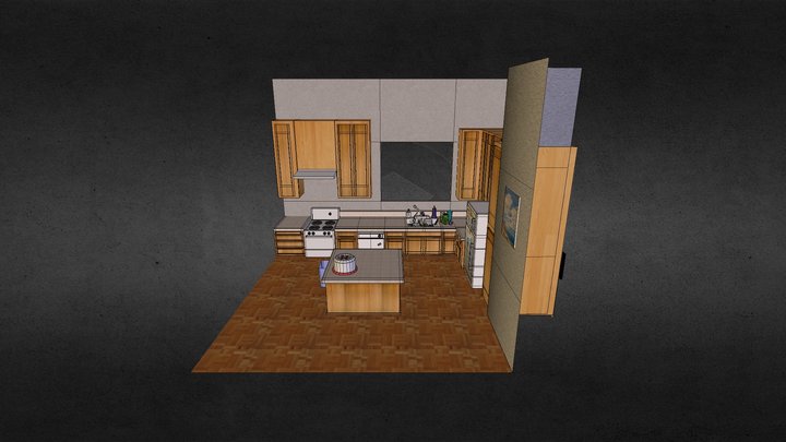 Kitchen 3D Model