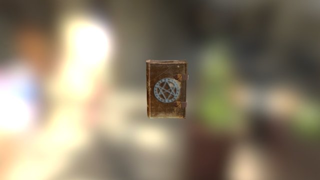 Spellbook 3D Model