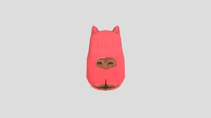 capybara model 3D Model
