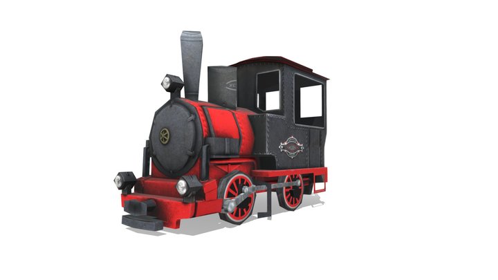 Train Crisis - Industrial Era Train 3D Model