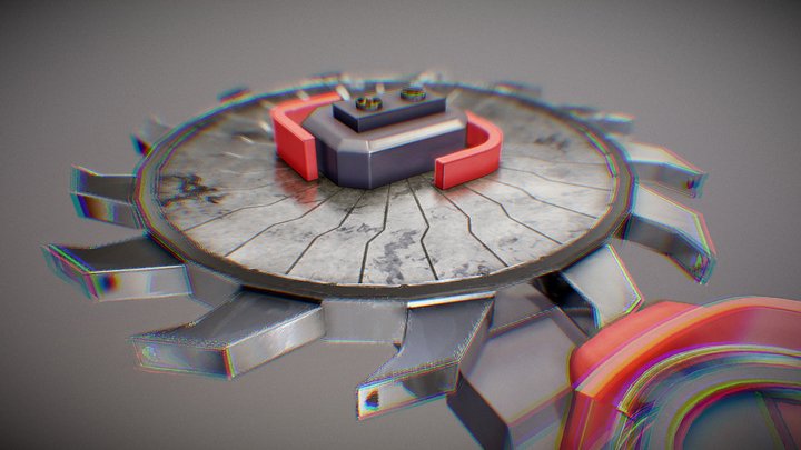 Knockout Saw (SUBSONIC REPEATER) 3D Model