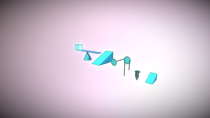 All Simple Machines 3D Model