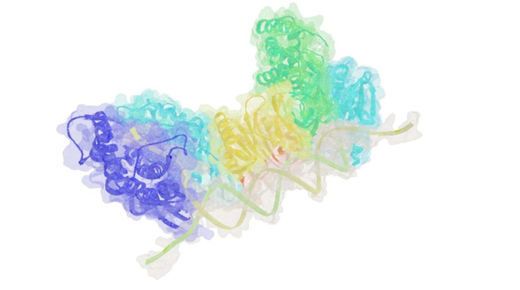 Cas-DNA-PAM complex - PDB ID: 5DQZ - 3D model by Interactive 3D Data ...