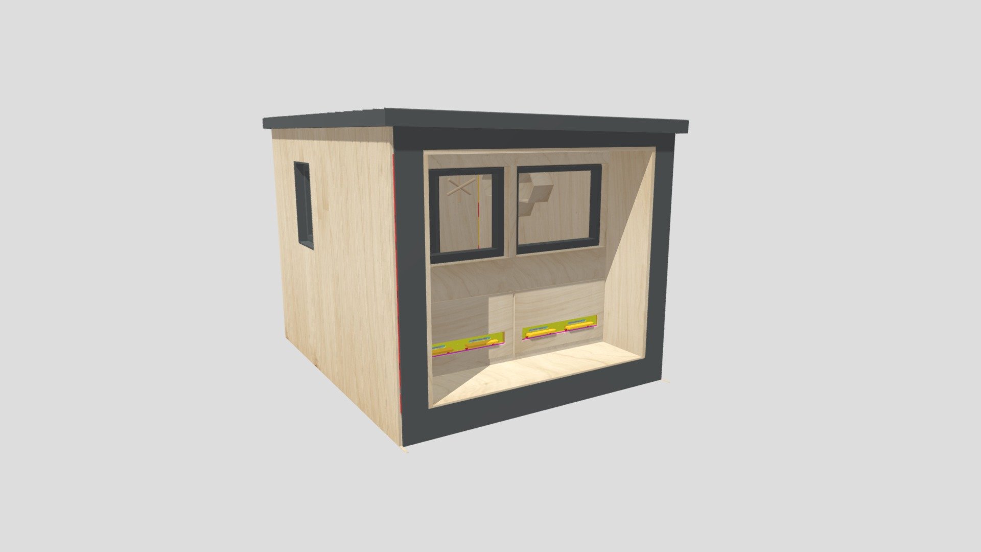BEE HOUSE  | 200-V.0.2.0-XXXS-5,7 — Sketchfab embed 3D viewer