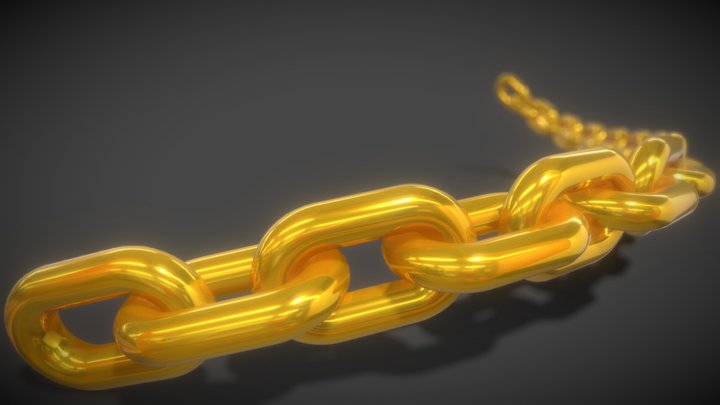 Gold Chain – Modello 3D gratuito STL