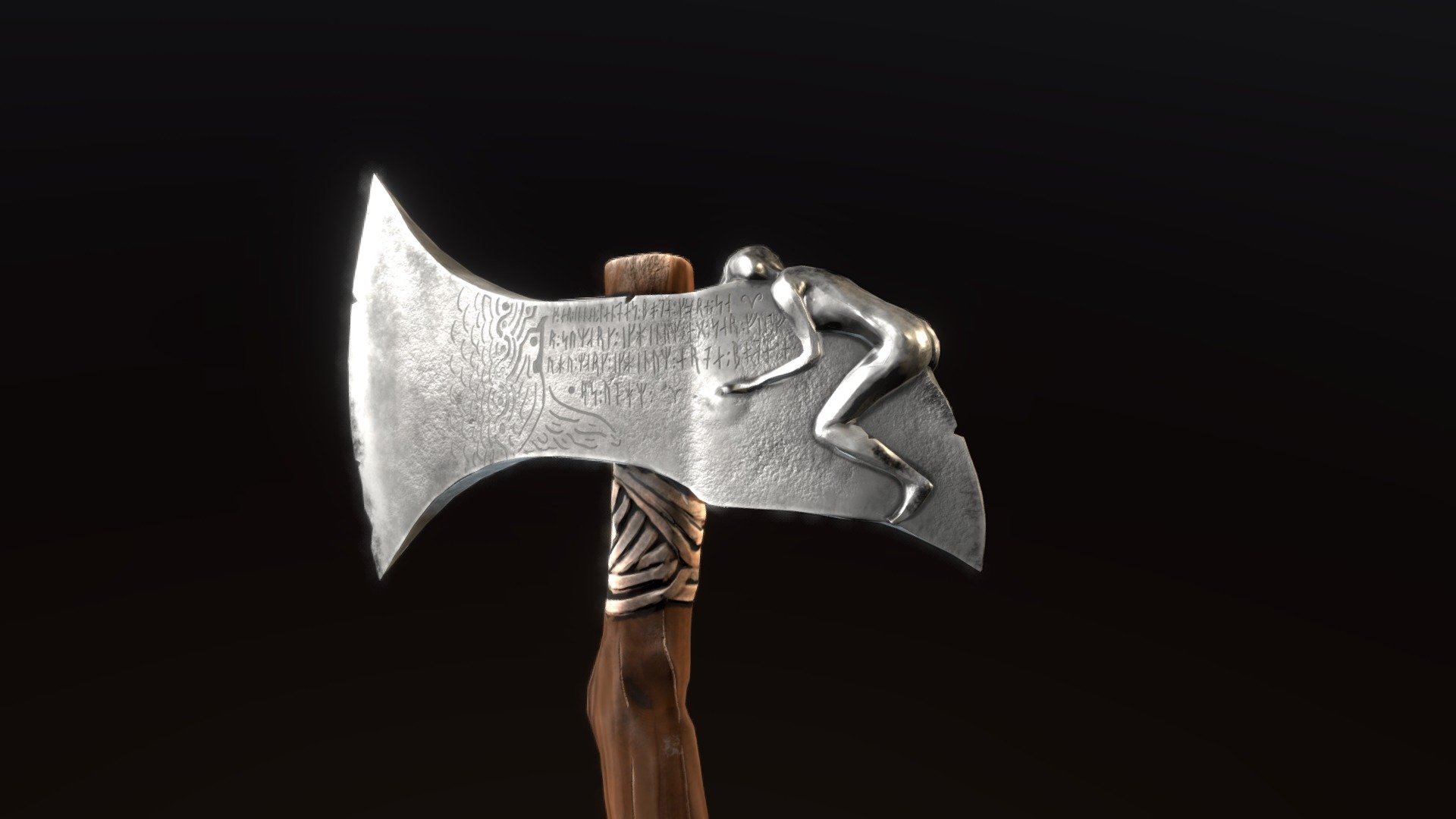 ArtStation - Axe 3d model