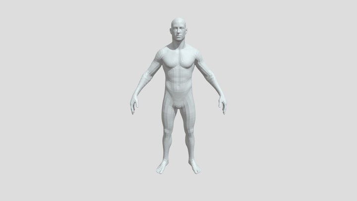 male-body 3D Model