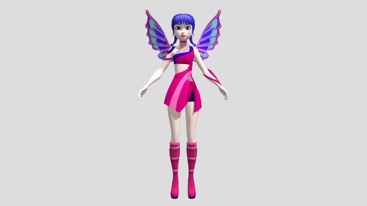 Winx 3D models - Sketchfab