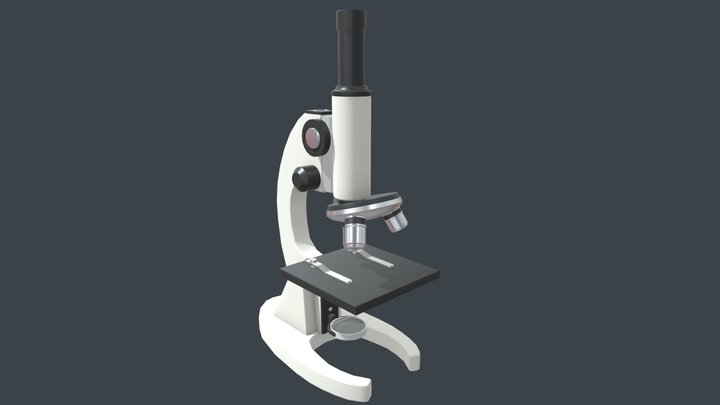 Microscope 3D Model