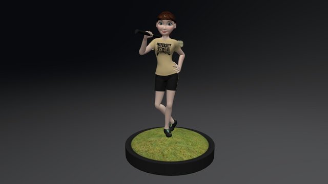 Quidditch Beater 3D Model