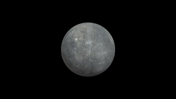 Mercury 3D Model