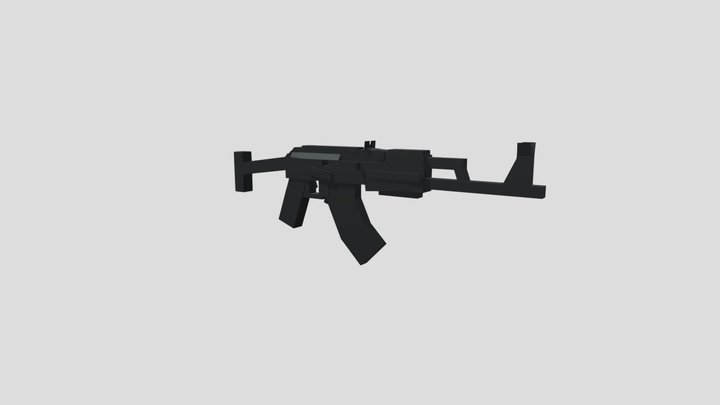 Tactical Ak12 3D Model