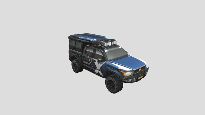 Off-road vehicle 3D Model