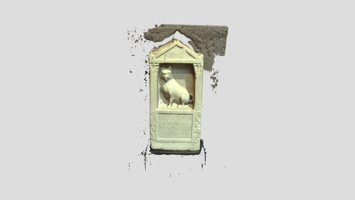 Grave Stele For Helena from the Getty Villa 3D Model