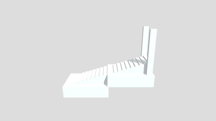 Stairway 3D Model