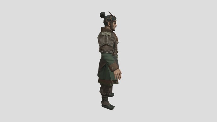 Medieval Warrior by Tripo – Modello 3D gratuito STL