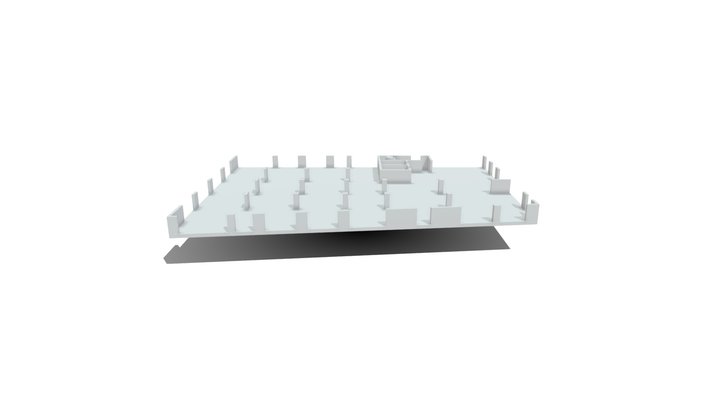 3D Foundations_zapatas 3D Model
