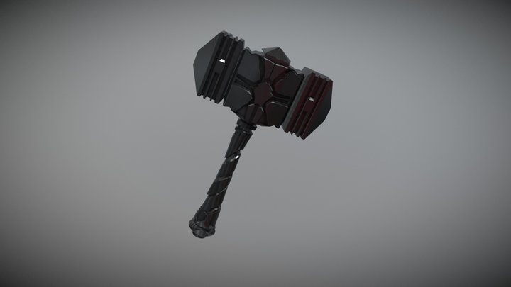 Hammer 3D 3D Model