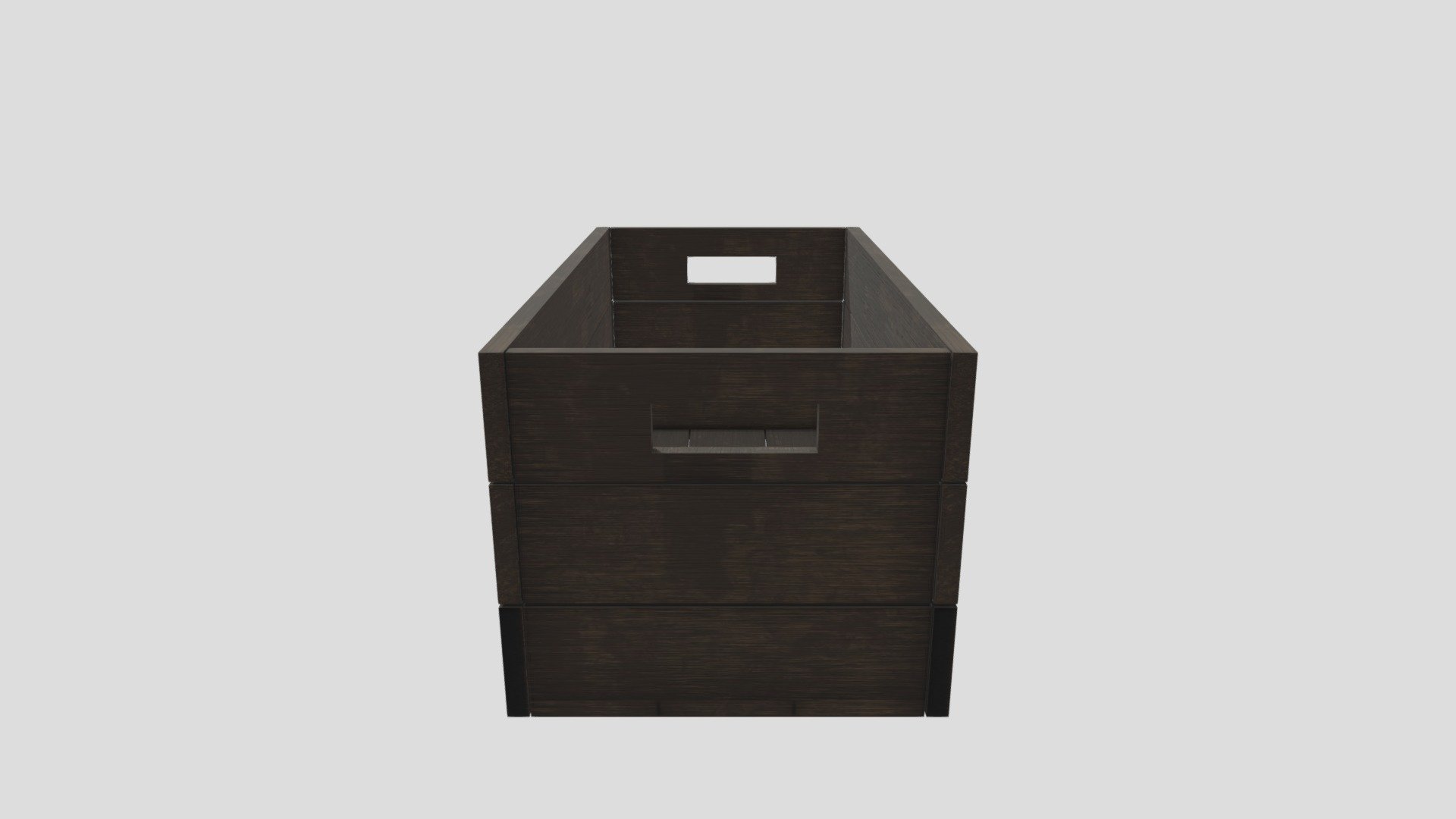 Dirty Wooden Crate