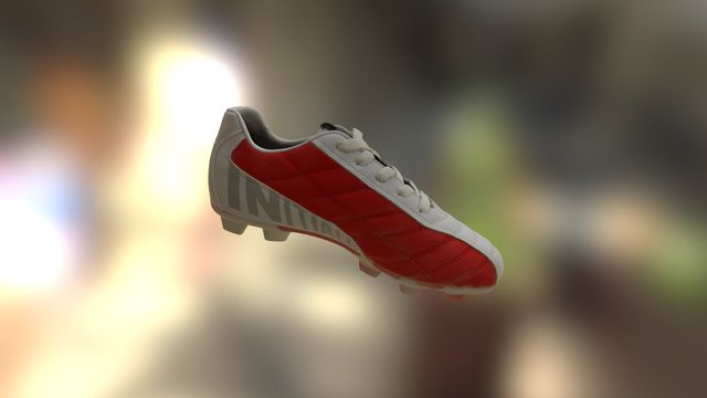 Football 3 Colors 3D Model