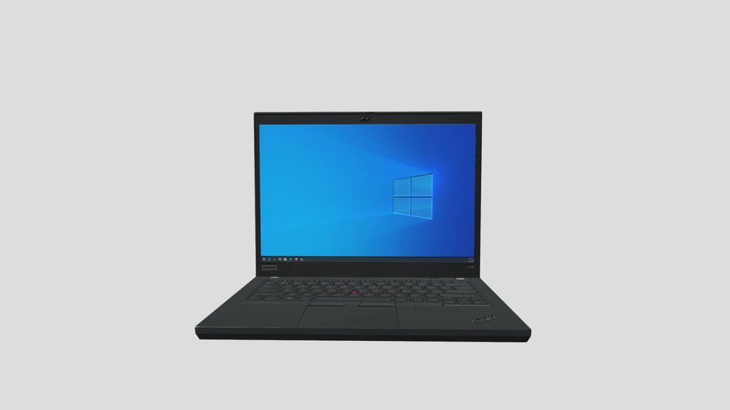 Lenovo Thinkpad T490 low poly