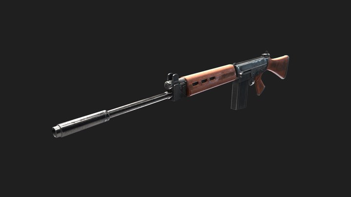 Fnfal LP 3D Model