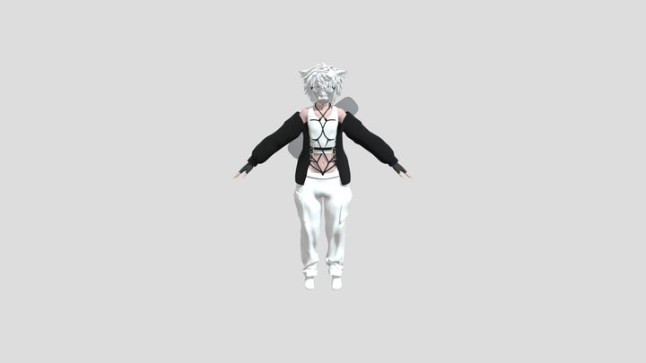 Femboy_Vrchat_FBX 3D Model