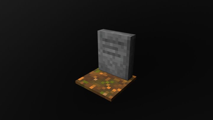 Grave 3D Model